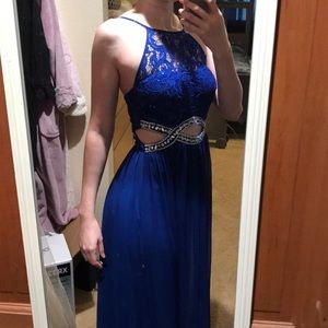 Beautiful Blue Prom Dress